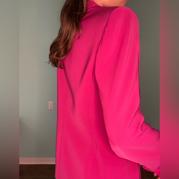 90’s Magenta Power Blazer - Picture 3 of 11